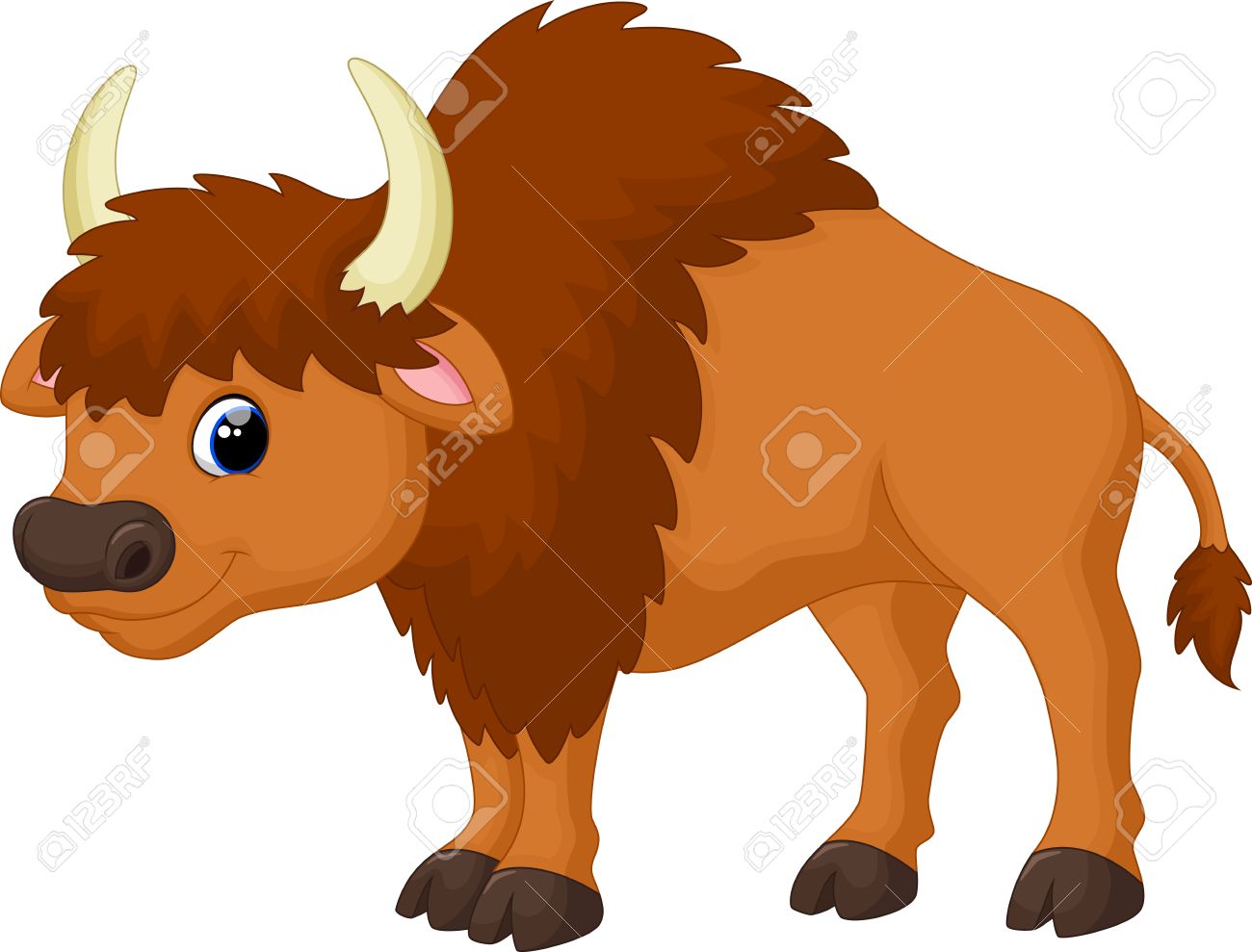 Detail Bison Clipart Nomer 40