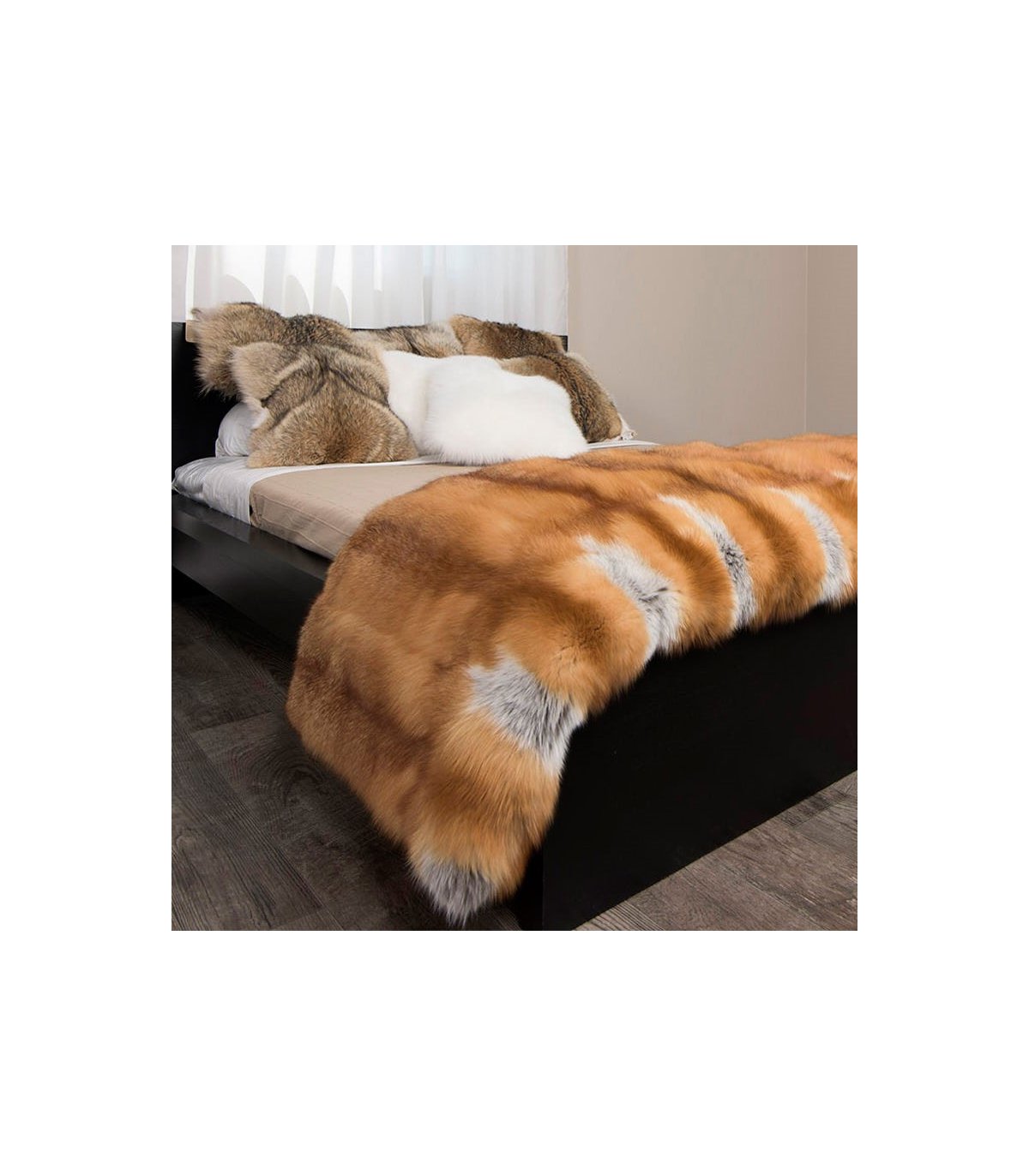 Detail Bison Fur Blanket Nomer 19