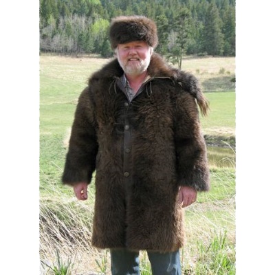 Detail Bison Fur Jacket Nomer 16