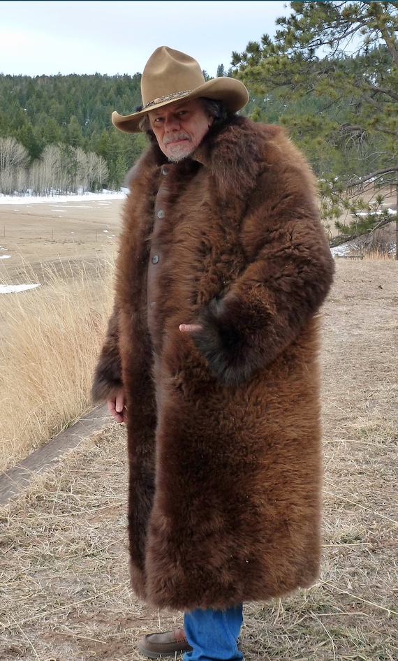 Detail Bison Fur Jacket Nomer 3