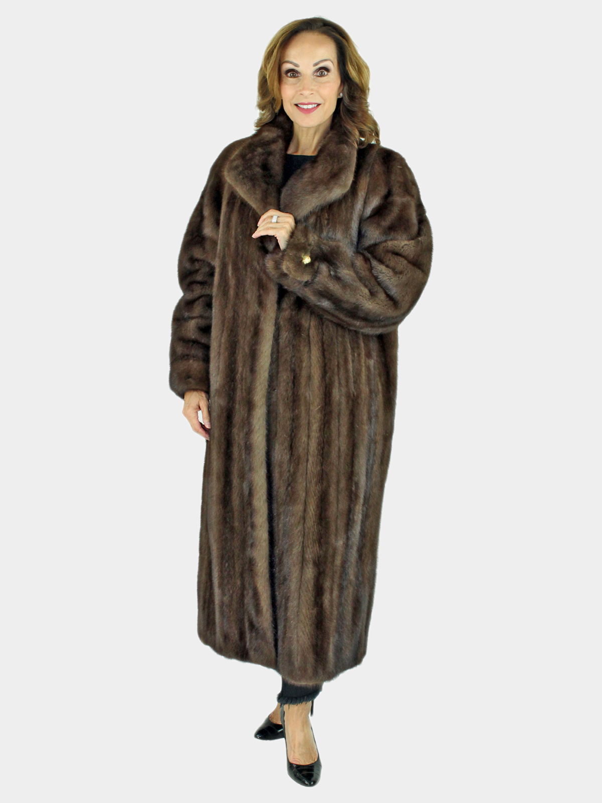 Detail Bison Fur Jacket Nomer 29