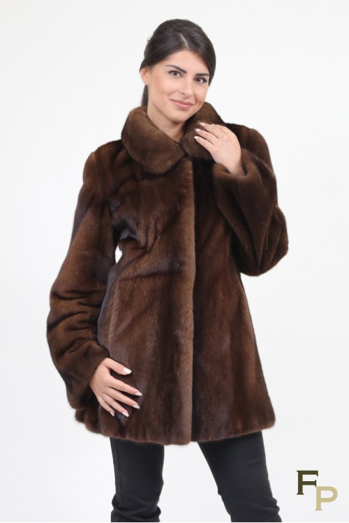 Detail Bison Fur Jacket Nomer 43