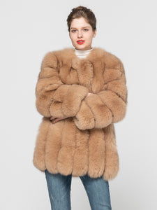 Detail Bison Fur Jacket Nomer 55