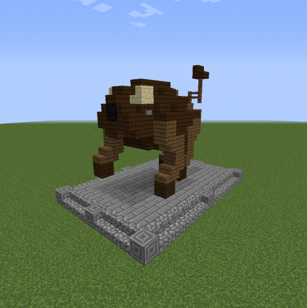 Detail Bison Minecraft Nomer 11