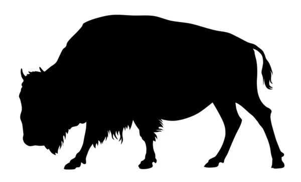 Detail Bison Silhouette Vector Nomer 29
