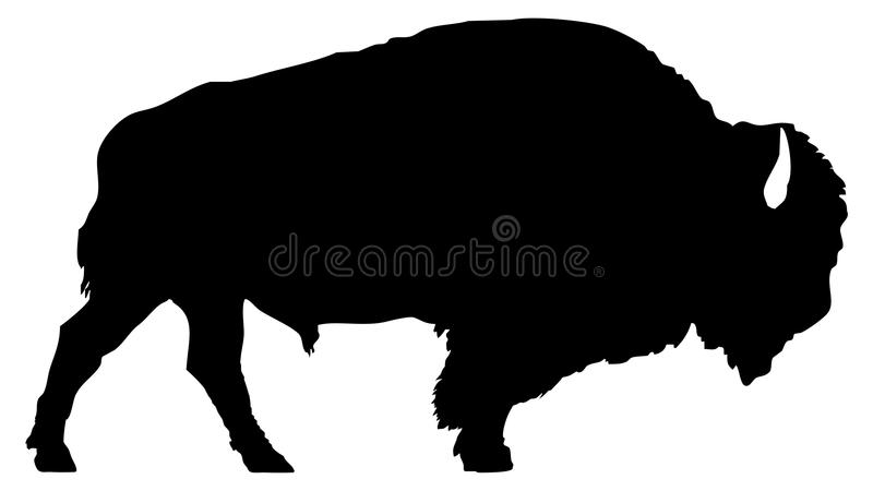 Detail Bison Silhouette Vector Nomer 5