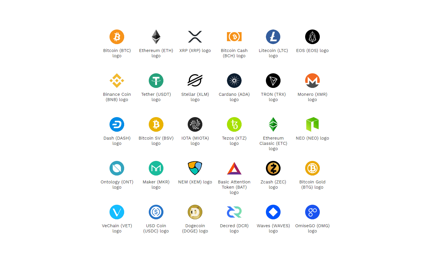 Detail Bitcoin Logos Nomer 47