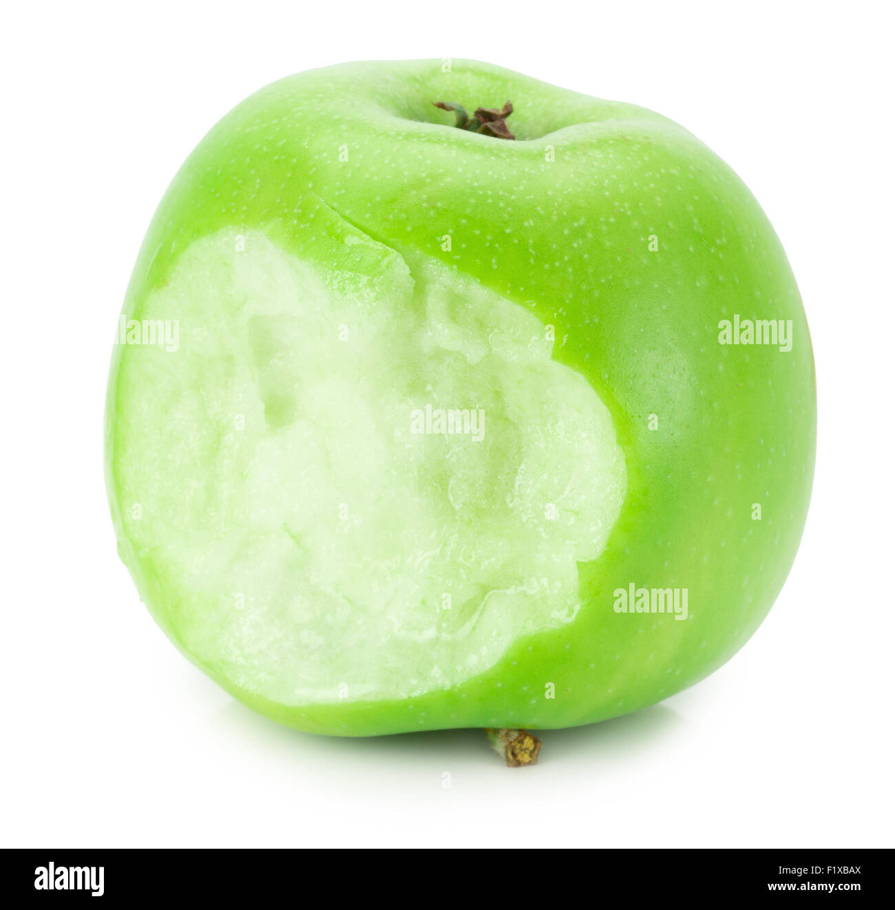 Detail Bitten Green Apple Nomer 22