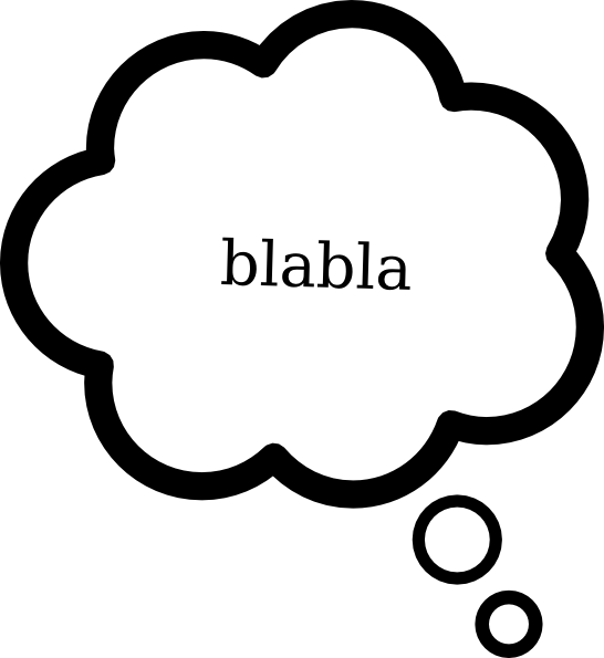 Detail Bla Bla Bla Vector Png Nomer 3