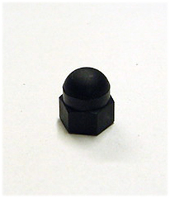 Detail Black Acorn Nuts For Harley Nomer 49