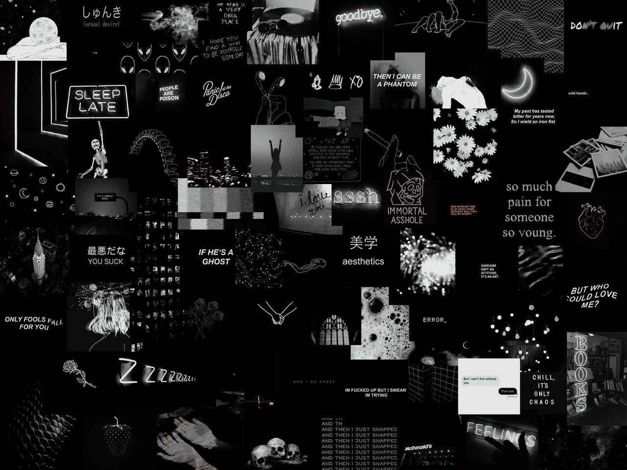 Detail Black Aesthetic Background Nomer 3