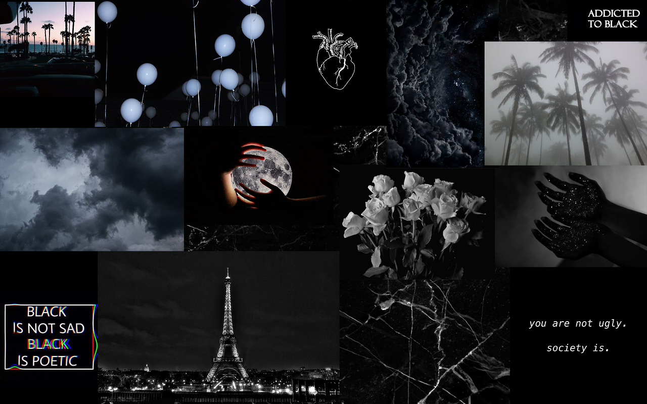 Detail Black Aesthetic Background Nomer 44