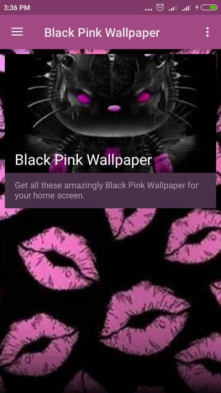 Detail Black And Pink Wallpaper Nomer 38