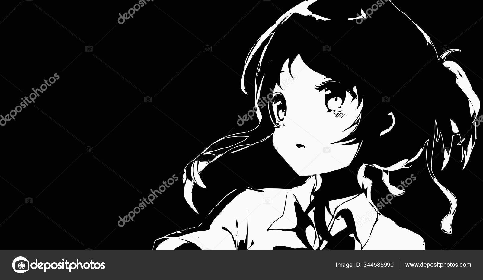 Detail Black And White Anime Wallpaper Nomer 23