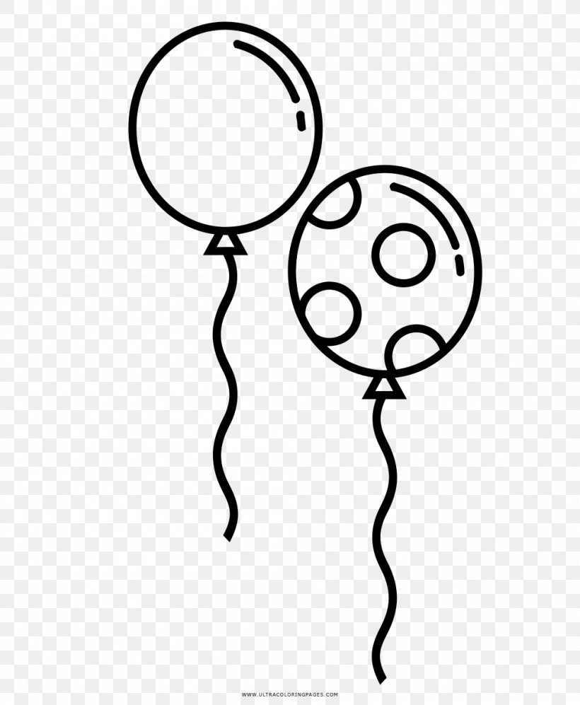 Detail Black And White Balloon Clipart Nomer 17