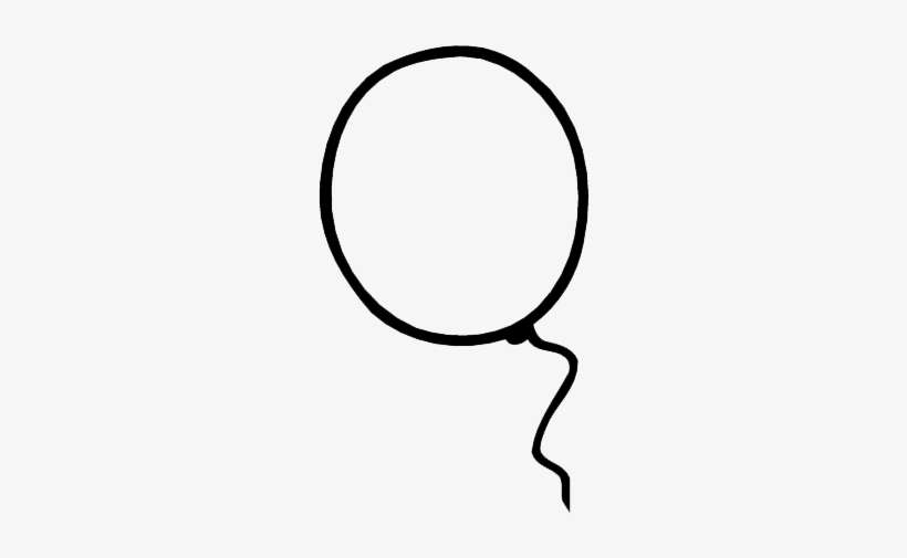 Detail Black And White Balloon Clipart Nomer 21