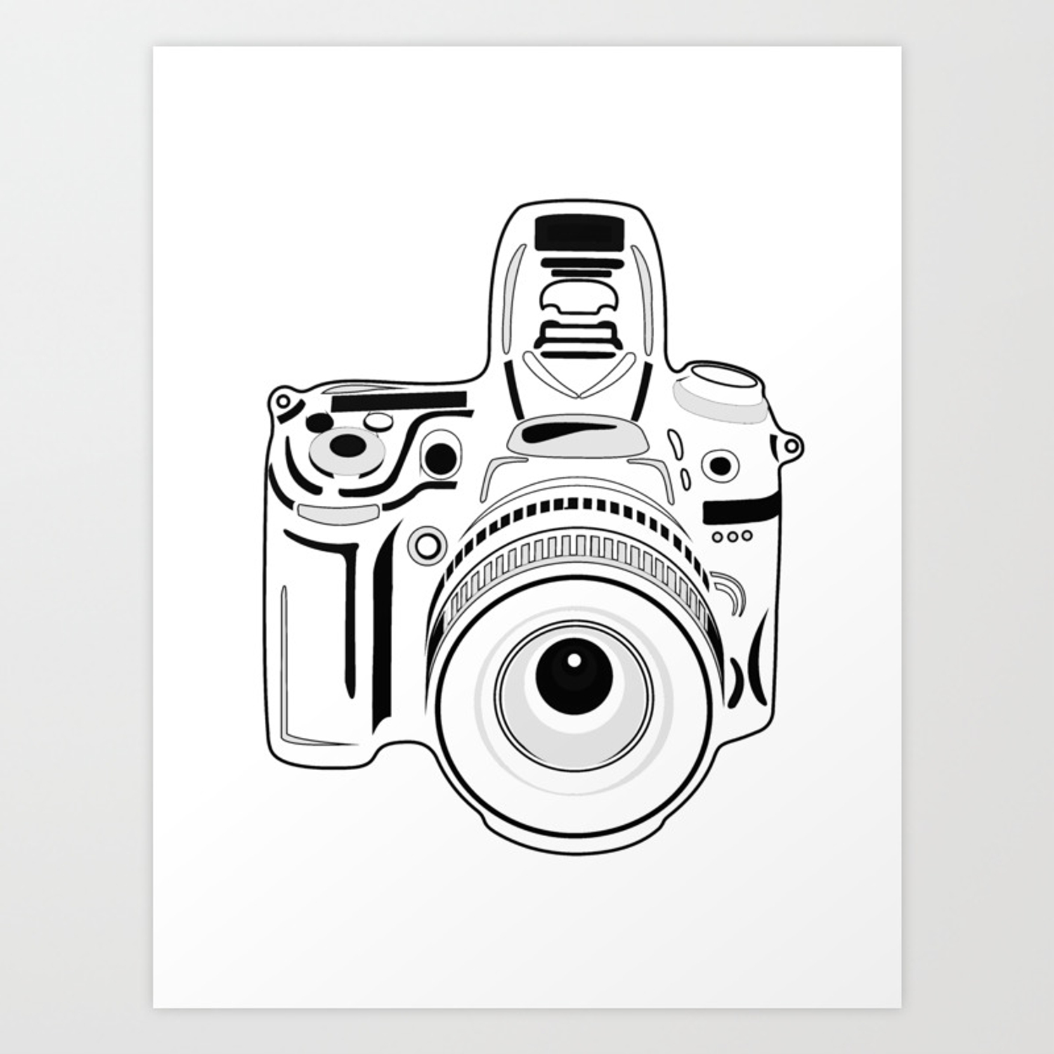 Detail Black And White Camera Nomer 6