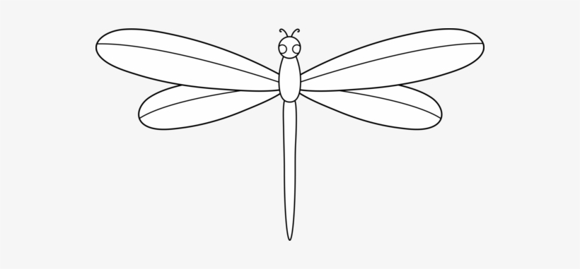 Detail Black And White Dragonfly Clipart Nomer 6