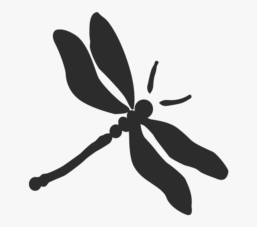 Detail Black And White Dragonfly Clipart Nomer 45