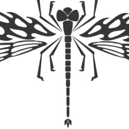 Detail Black And White Dragonfly Clipart Nomer 48