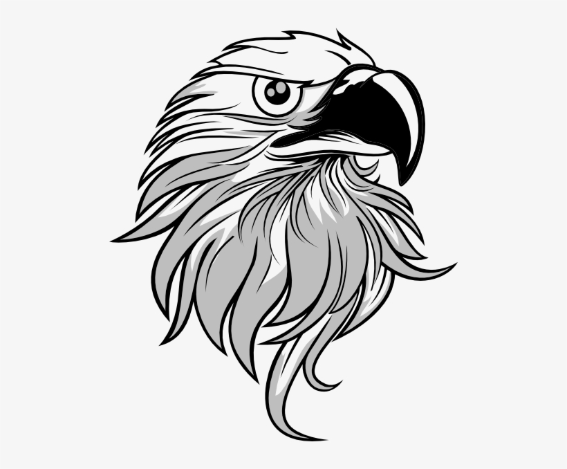 Download Black And White Eagle Clipart Nomer 35