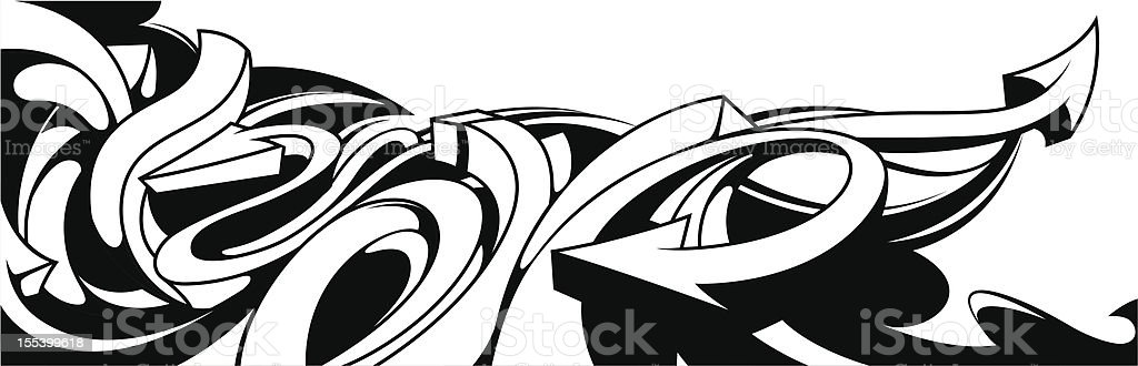 Detail Black And White Graffiti Background Designs Nomer 45