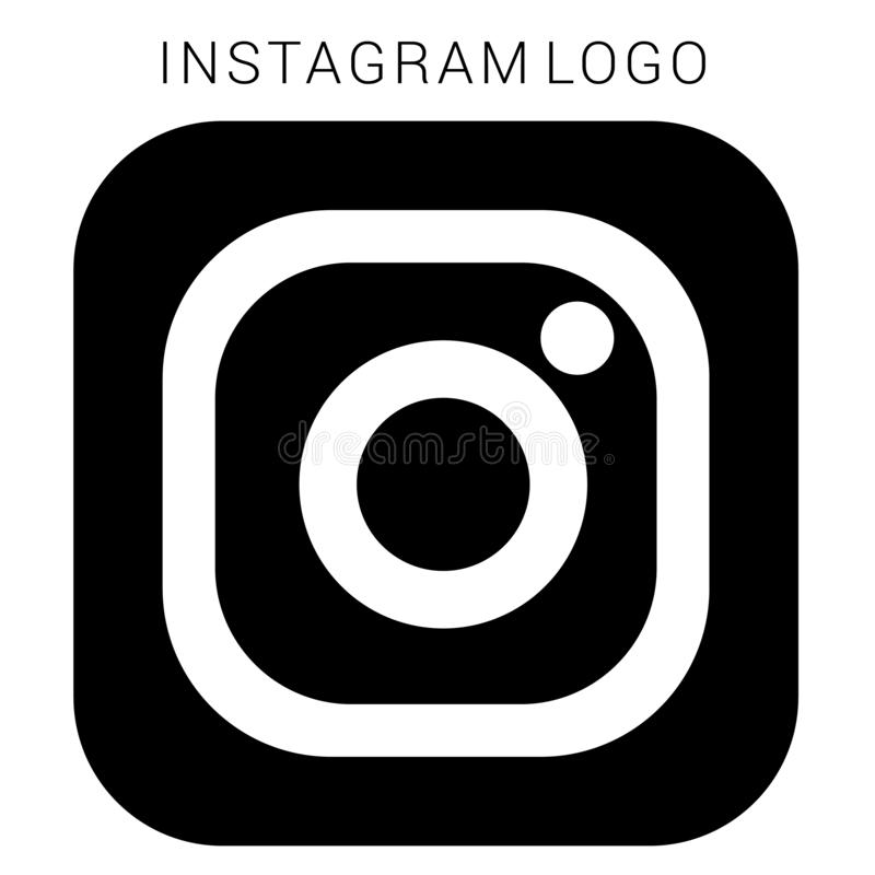 Detail Black And White Instagram Logo Nomer 11
