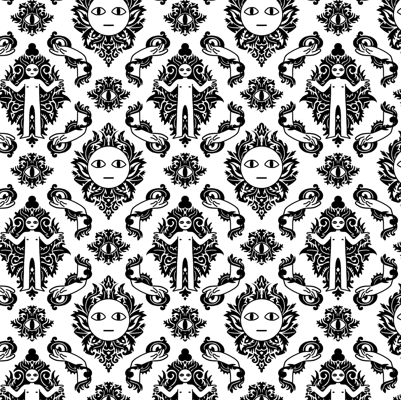 Detail Black And White Pattern Tumblr Nomer 5