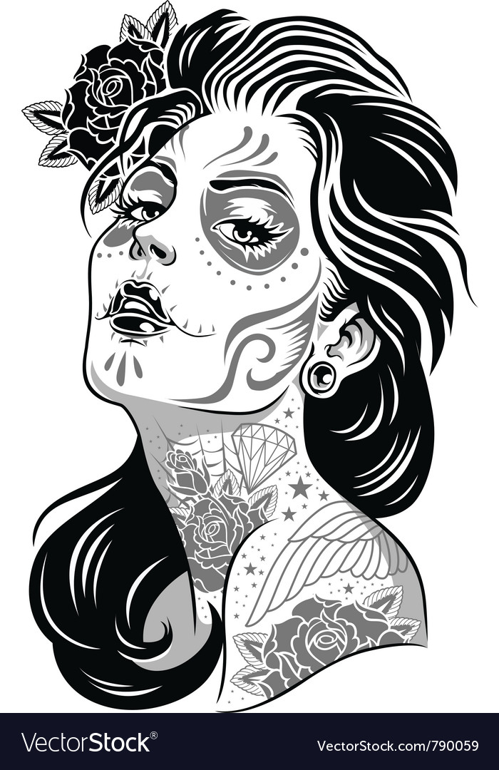 Detail Black And White Vector Nomer 2