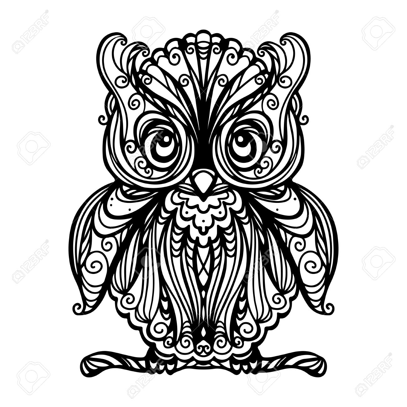Detail Black And White Vector Nomer 28