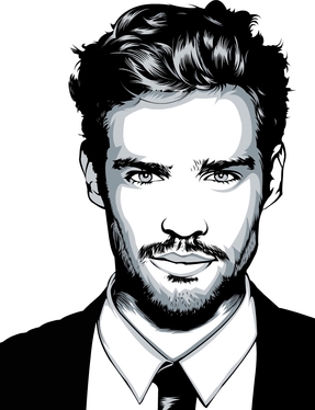 Detail Black And White Vector Nomer 5