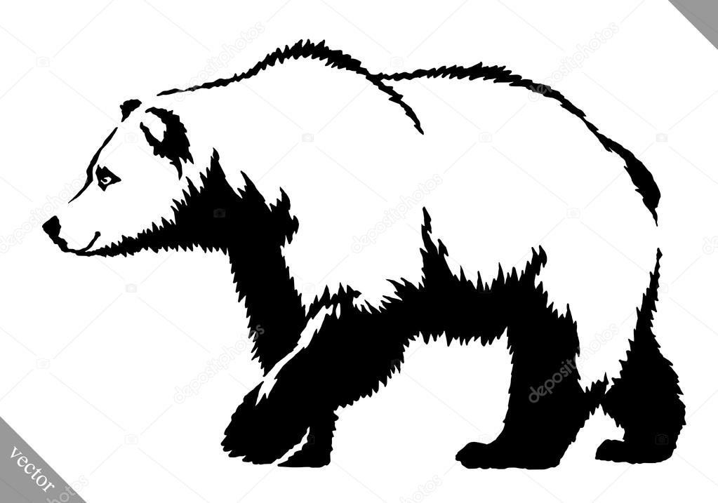 Detail Black And White Vector Nomer 39