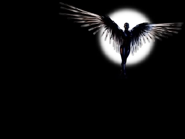 Detail Black Angel Wallpaper Desktop Nomer 16