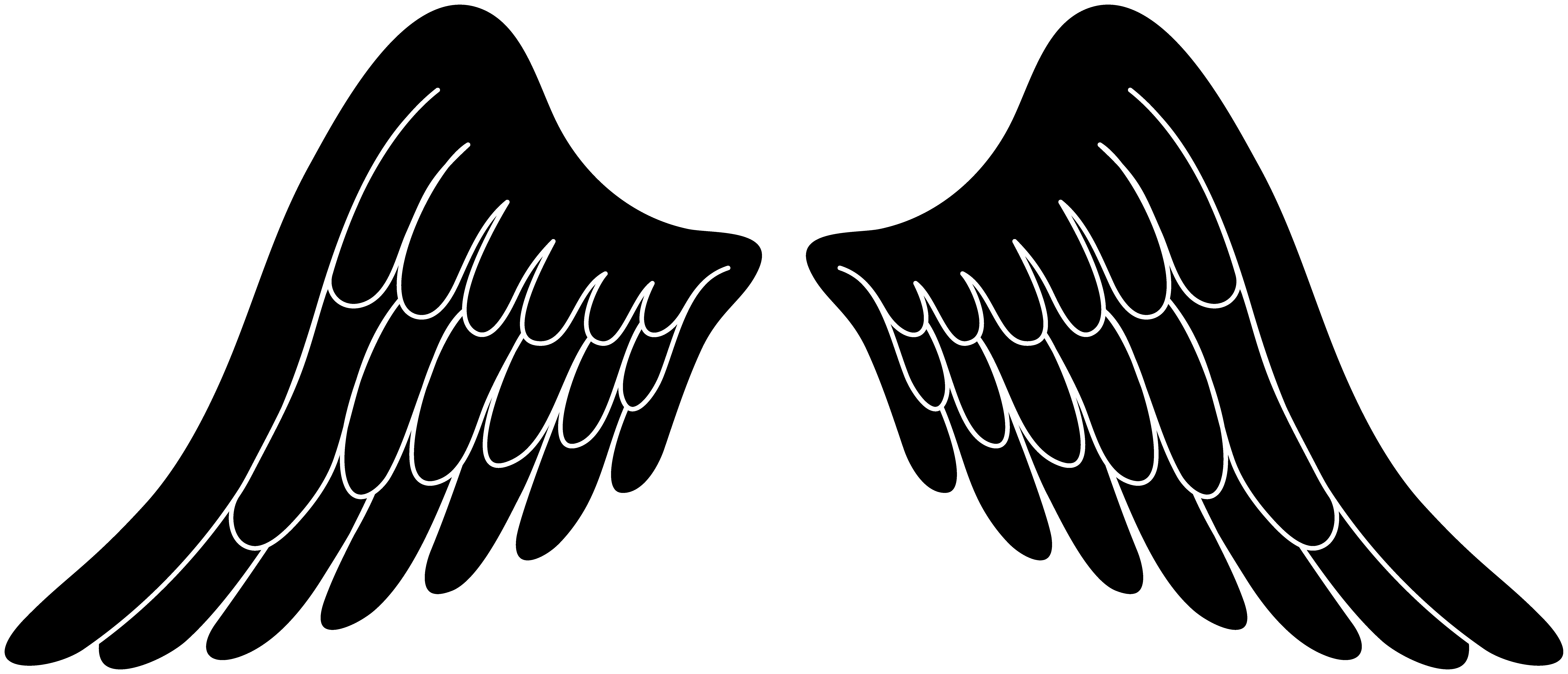 Detail Black Angel Wings Vector Nomer 15
