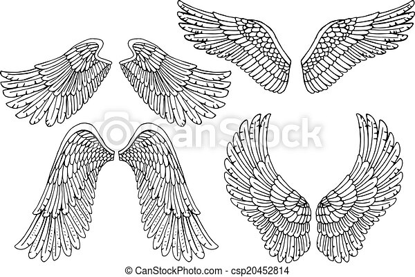 Detail Black Angel Wings Vector Nomer 39