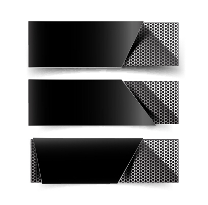 Detail Black Banner Vector Nomer 38