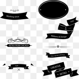 Detail Black Banner Vector Nomer 39