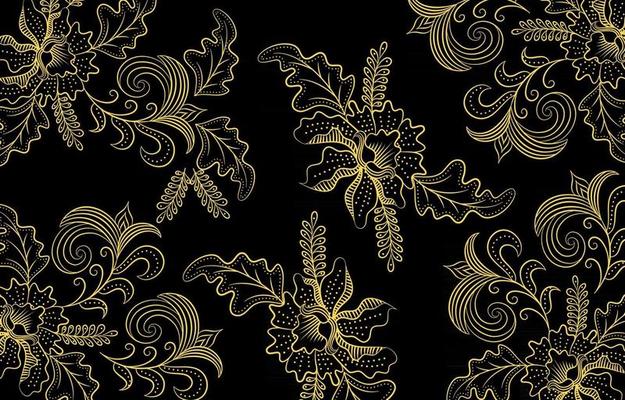 Detail Black Batik Background Nomer 13