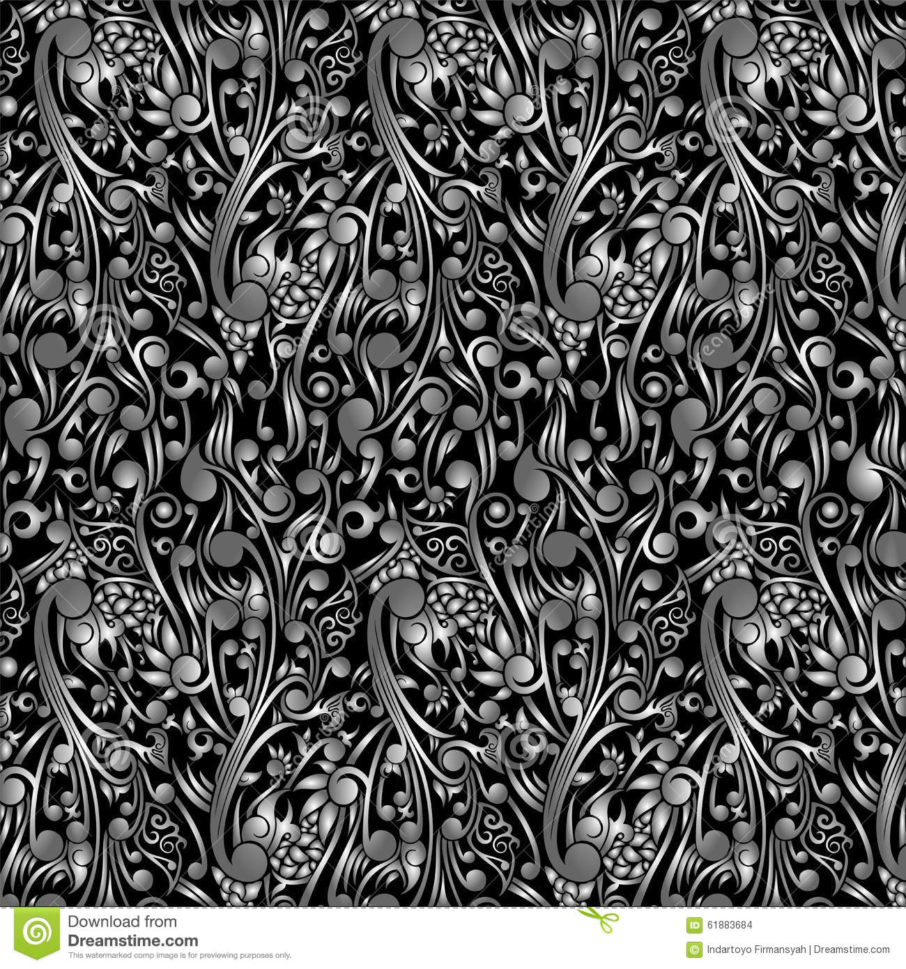 Detail Black Batik Background Nomer 14
