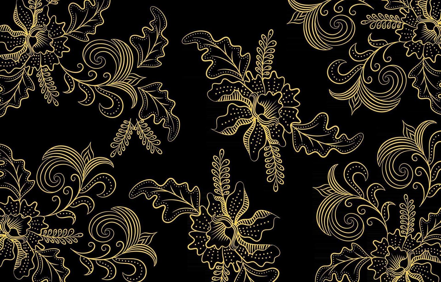 Black Batik Vector - KibrisPDR