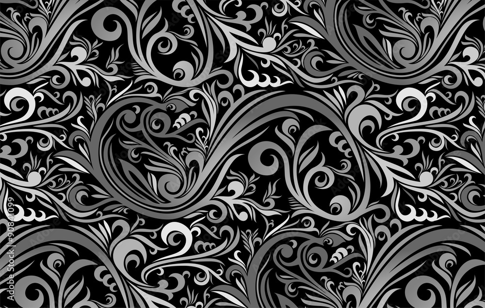 Detail Black Batik Vector Nomer 17