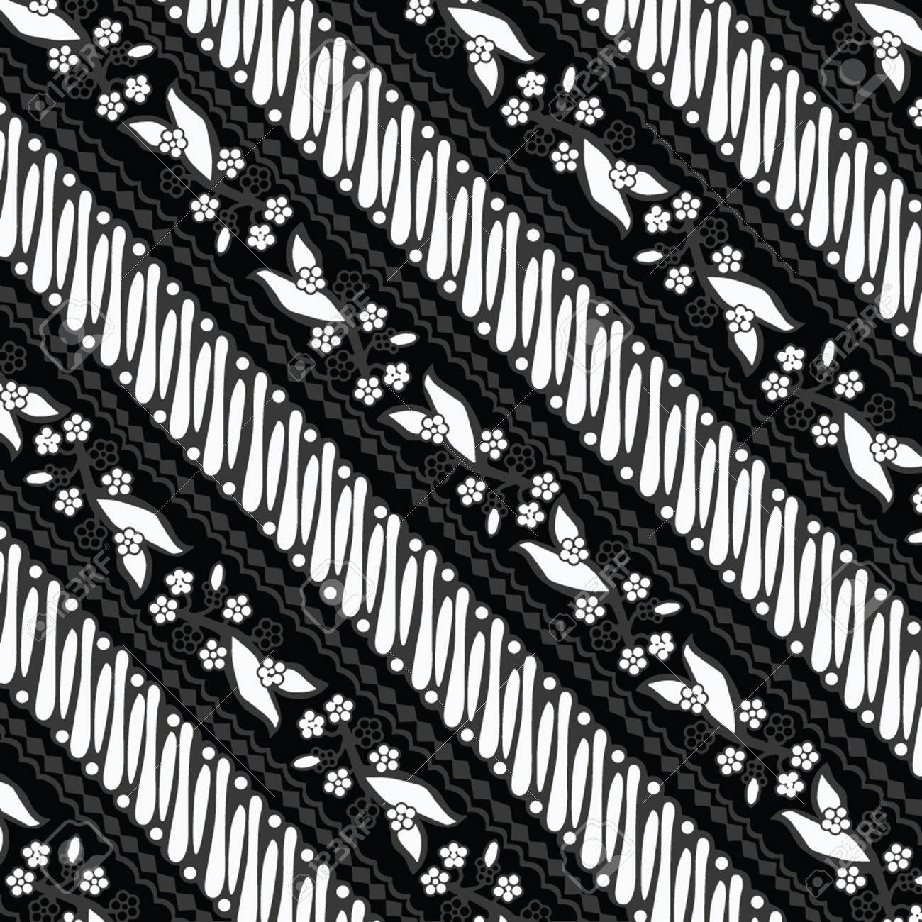 Detail Black Batik Vector Nomer 24