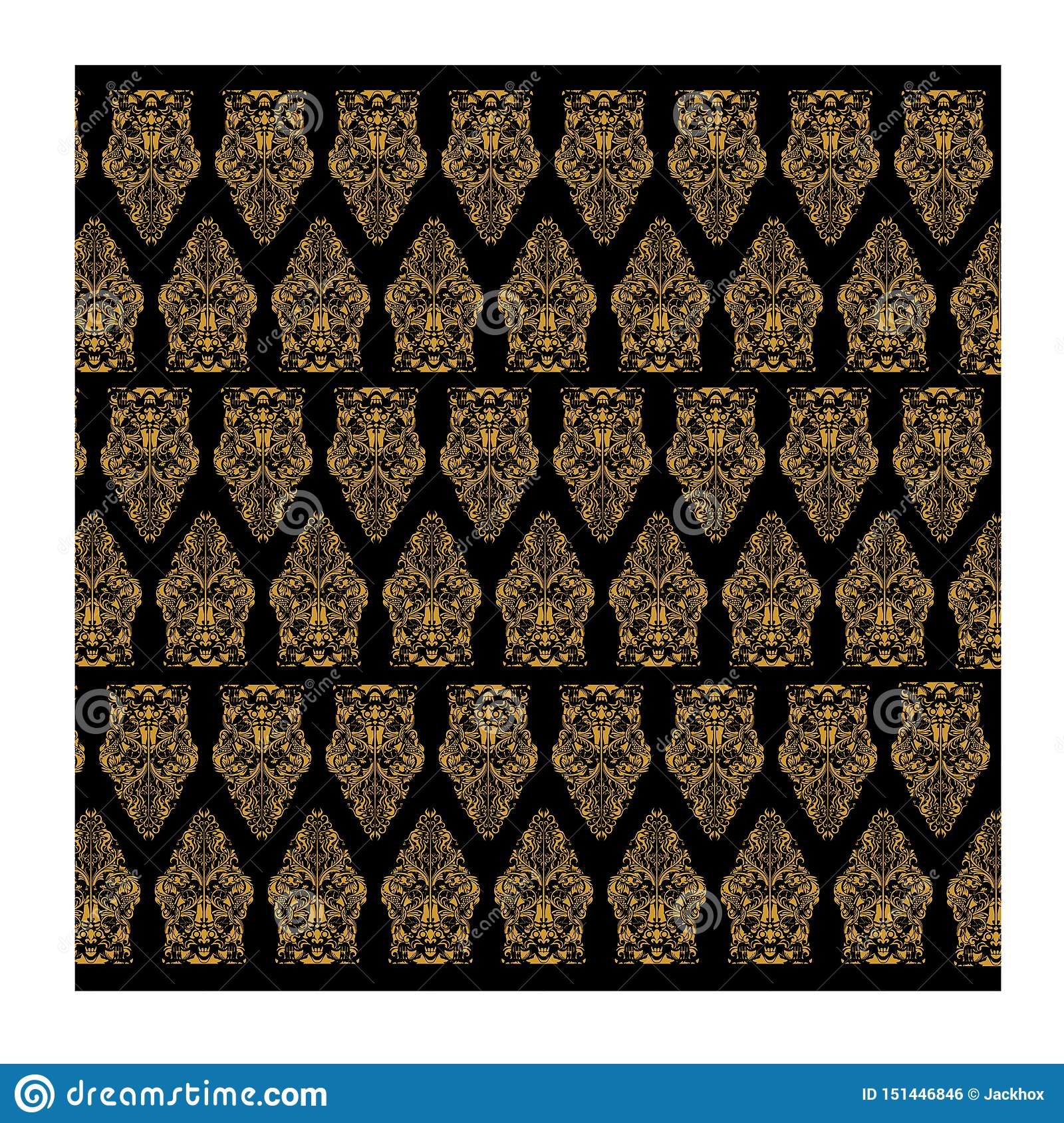 Detail Black Batik Vector Nomer 32