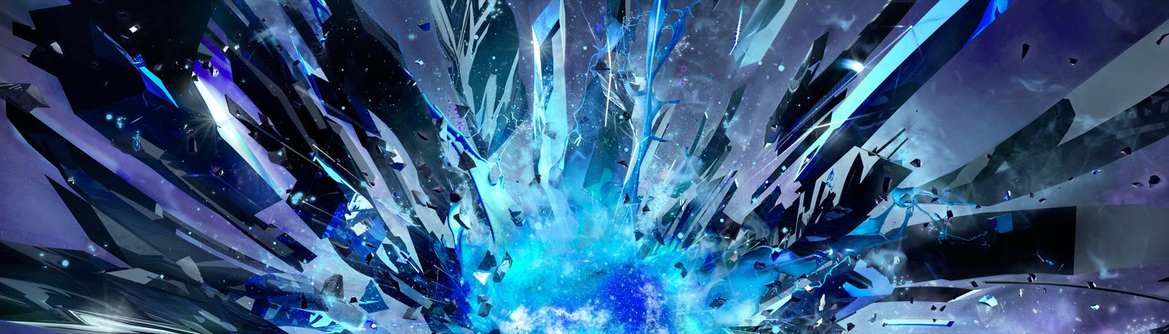 Detail Black Blue Shards Nomer 34