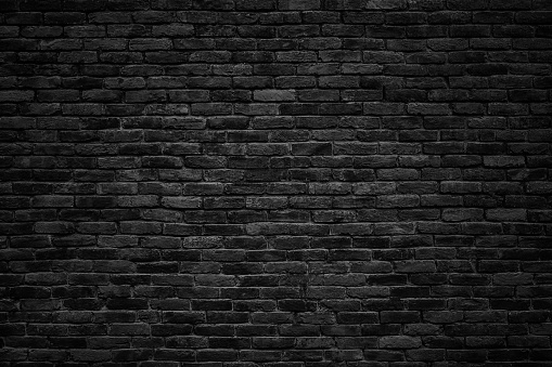 Black Brick Background - KibrisPDR