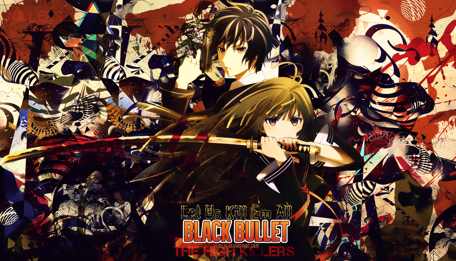 Detail Black Bullet Wallpaper Nomer 16