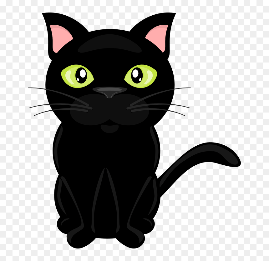 Detail Black Cat Transparent Background Nomer 23