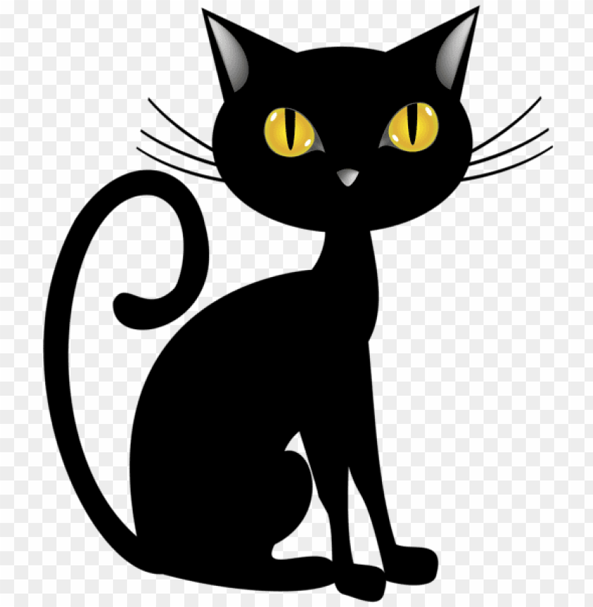 Detail Black Cat Transparent Background Nomer 38