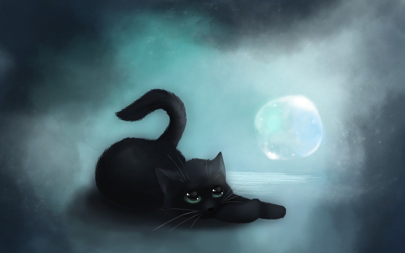 Detail Black Cat Wallpaper Nomer 51