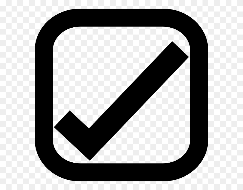 Detail Black Clipart Tick Nomer 43